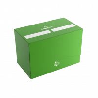 1. Gamegenic: Double Deck Holder 200+ XL - Podwójne Pudełko na Karty - Green
